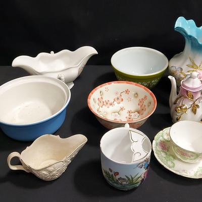ASSORTED CHINA, PORCELAIN, CERAMICS