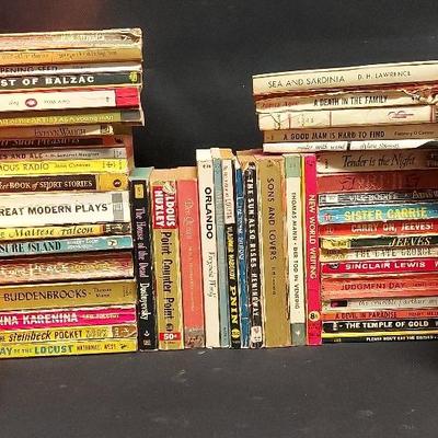 DOZENS OF VINTAGE CLASSIC AND MORE NOVELS