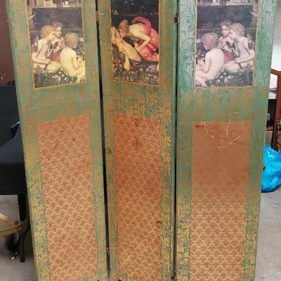 PRETTY ROOM DIVIDER FEATURING "THE AWAKENING OF ADONIS" BY JOHN WILLIAM WATERHOUSE