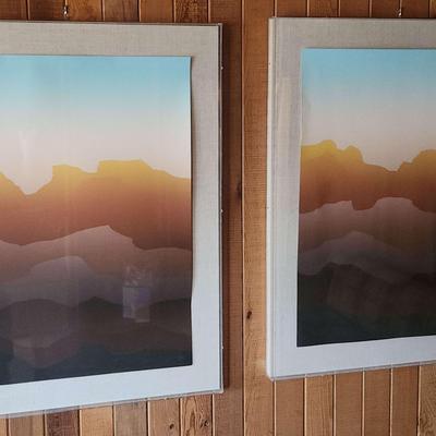 "TAOS" COLORFUL SIGNED PRINTS