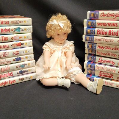 Shirley Temple Doll AND 19 Movie Collection