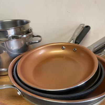 Mixed Lot of Quality Cookware – Revere Ware, Circulon, Cuisinart & More