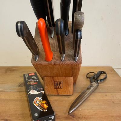 Zwilling J.A. Henckels Knife Block Set + Poultry Shears