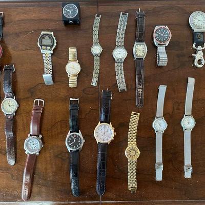 Mixed Vintage Watch Lot – Tissot, Bulova, Victorinox & More