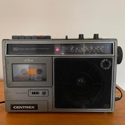 Vintage Centrex by Pioneer AM/FM Cassette Recorder RK-306 T5 – Tested & Working

