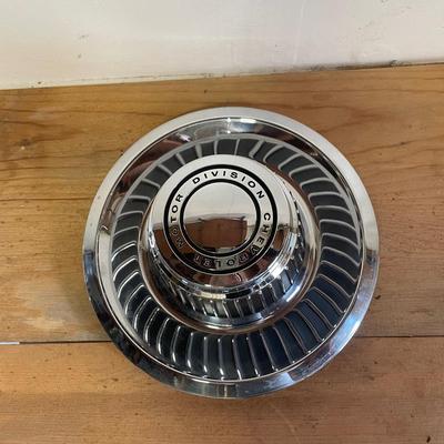 Vintage Chevrolet Motor Division Rally Wheel Center Cap – Chrome