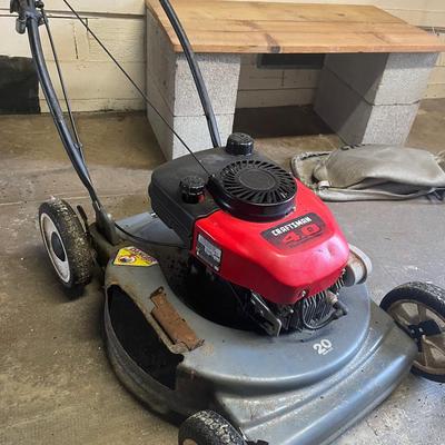 Craftsman 4.0 HP Push Lawn Mower – 20" Cut