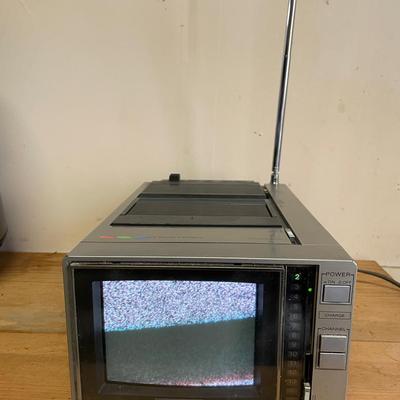 Vintage Sony Watchman TV – Classic Portable CRT with Antenna