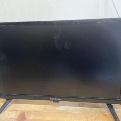 Insignia 24" Flat Screen LED TV – With HDMI & Power Cords
