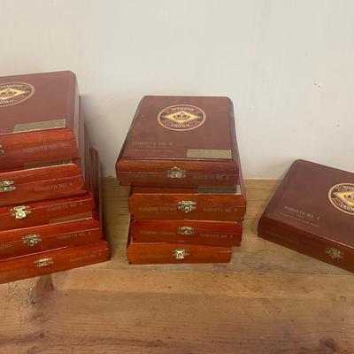 Diamond Crown ‑ Wood Cigar Boxes