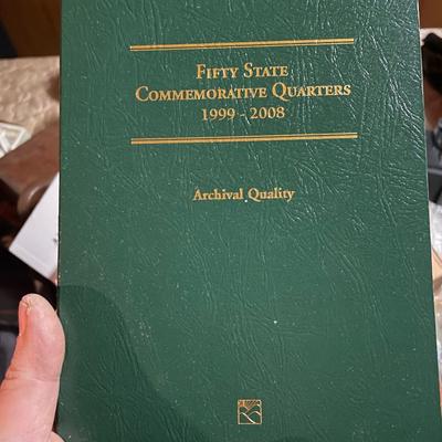 Fifty State Commemorative Quarters Album (1999–2008) – Complete Set, Archival Quality