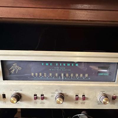Vintage The Fisher 500-B Tube Stereo Receiver – Classic Mid-Century Audio