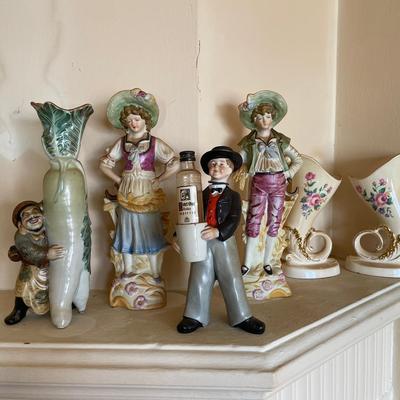 Vintage Porcelain Figurines Collection