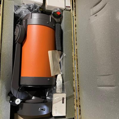 Vintage Celestron C8 Telescope + AccuTrack Autoguider + Meade Eyepieces & Accessories
