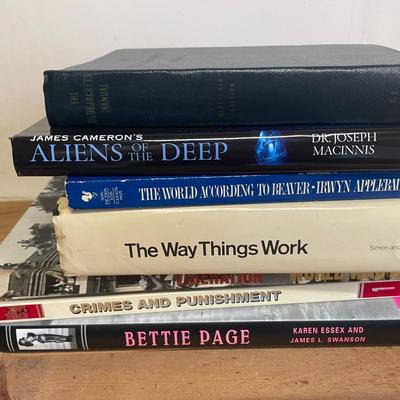 Mixed Curiosity & Culture Book Lot – Military, Science, History, Pop Culture & More!