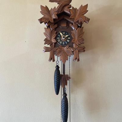 Vintage German Black Forest Cuckoo Clock