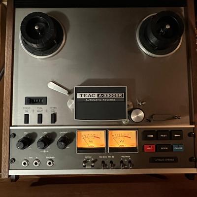 TEAC A-3300SR Automatic Reverse Reel-to-Reel Tape Deck – Tested & Working