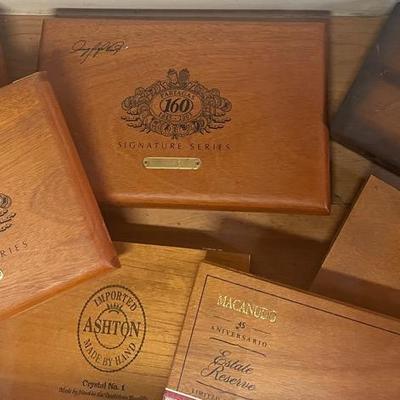 Cigar Boxes - Various Brands