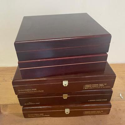Wooden Cigar Boxes - Various Brands