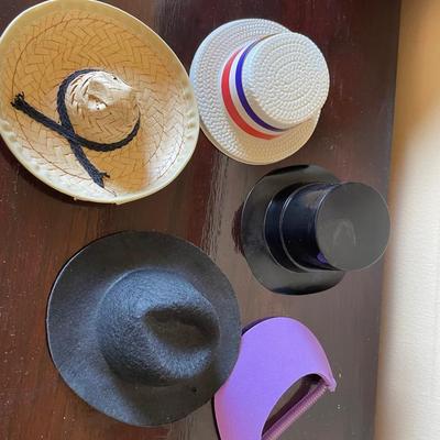 Collection of Miniature Hats – Set of 5