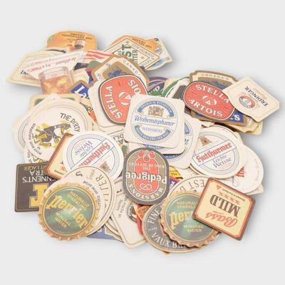 Lot of Assorted Drink Coasters From Around the World