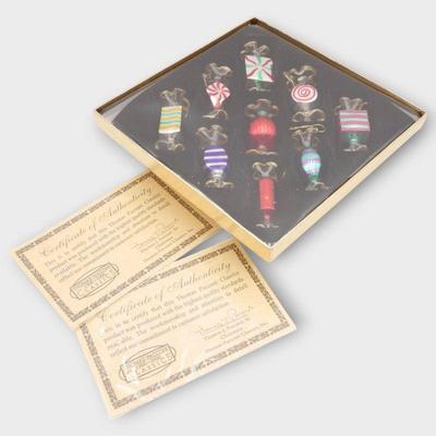 Thomas Pacconi Classics Museum Series Glass Candy Ornaments