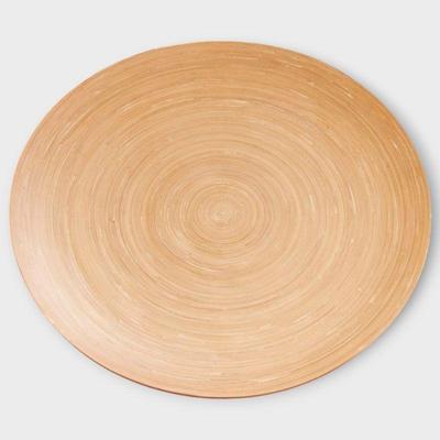 Large Turned Wooden Platter