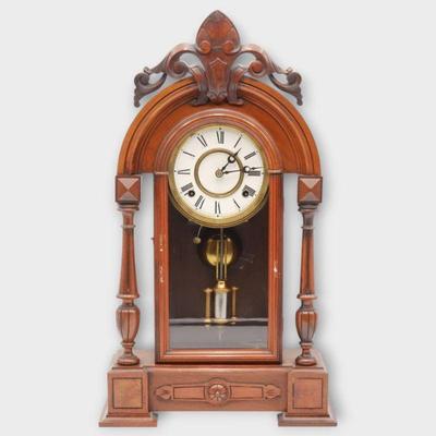 F. Kroeber Clock Co. “Eight Day Polaris” Mantle Clock