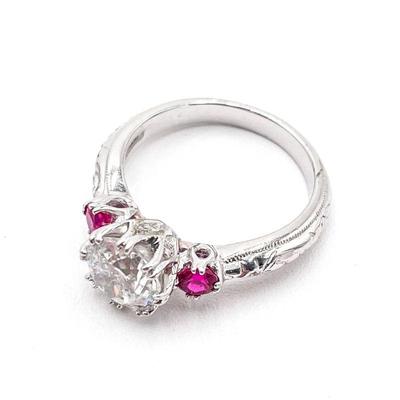 Tacuri Sterling Silver CZ Ring, Size 7