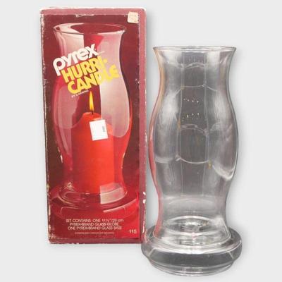 Pyrex Hurri-Candle Globe & Base