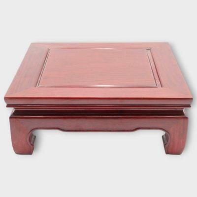 Large Rosewood Display Stand