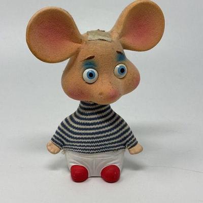 Vintage 1960s Topo Gigio Bobble Head Doll from Japan
