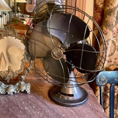 Mirror, fan
