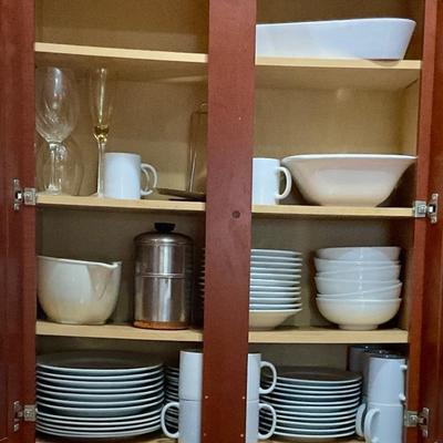 White table ware