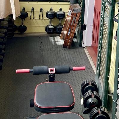 Weights and bench