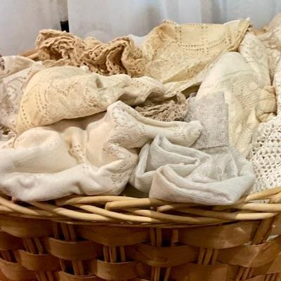 Linens, some need soaking