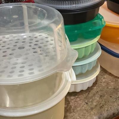 Plastic and tupperware