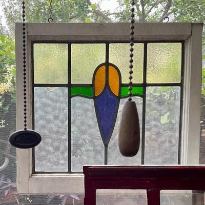 Art deco Stained glass window