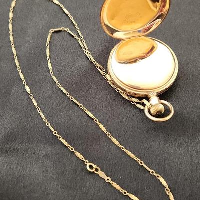 14k Gold Pocket Watch