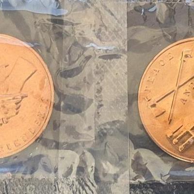 John Adams 1797, George Washington, Peace And Friend Ship Coins
