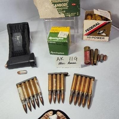 Miscellaneous And Ammunition 