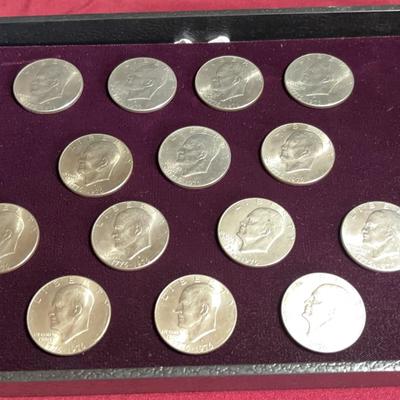 1776-1976 Eisenhower One Dollar Coin Lot 1 Of 2