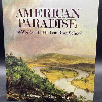 1987 AMERICAN PARADISE Illust Coffee Table Book
