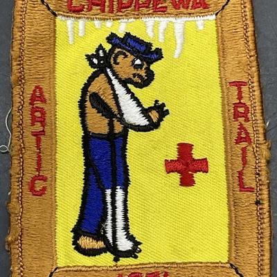 CHIPPEWA ARTIC TRAIL 1971 First Aid Fabric Patch
