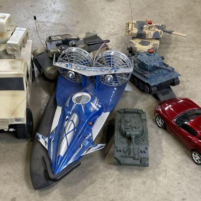 Lot 7 Tank, Car, Automobile Toys, XCRAFT +
