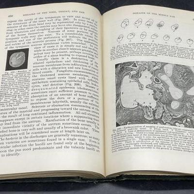 MANUAL OF DISEASES OF NOSE THROAT & EAR Ilstr 1936
