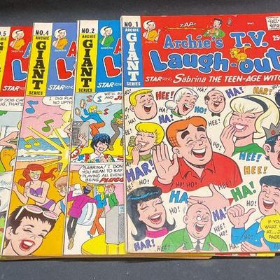 Group Lot Archie TV Laugh Out Comics 1969
