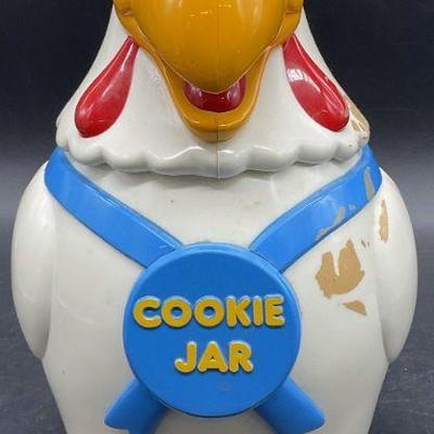 1994 Vintage Crowing Rooster Cookie Jar
