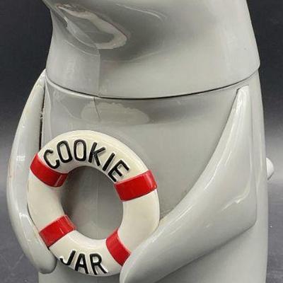 1996 Vintage Laughing Dolphin Cookie Jar, USA
