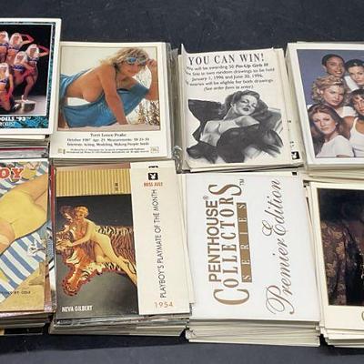Grp Lot Collectible Trading Cards, PLAYBOY +
